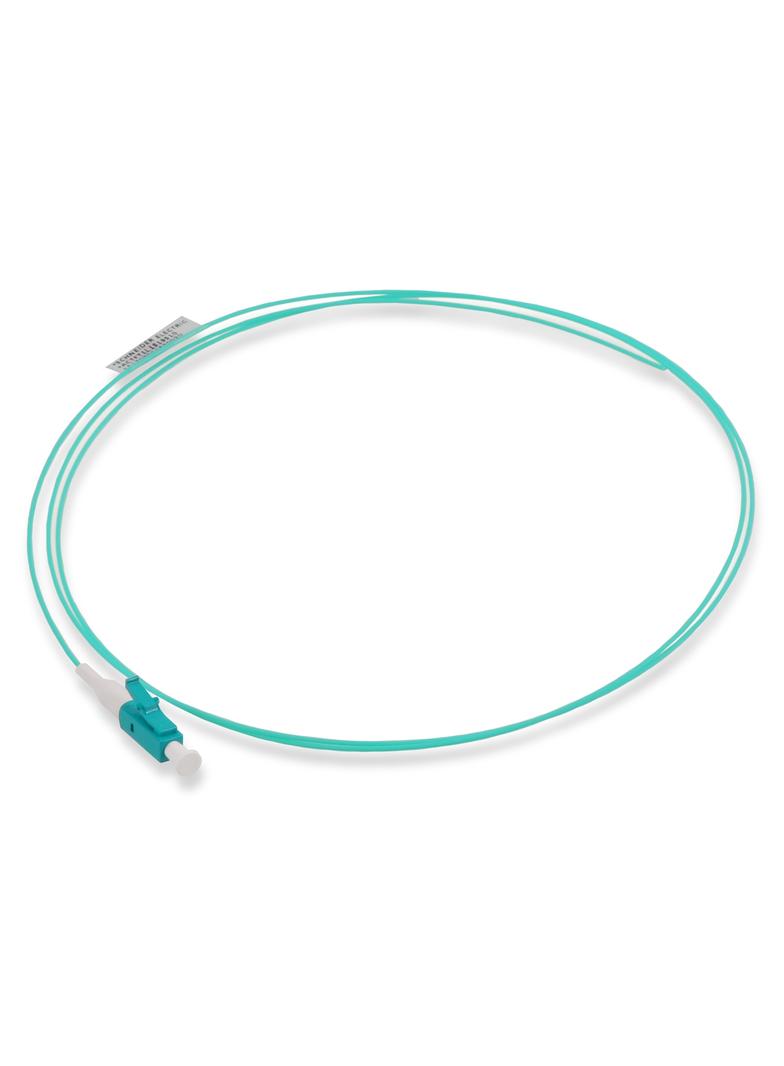 Pigtail światłowodowy, Actassi, OM3, LC, 1 m