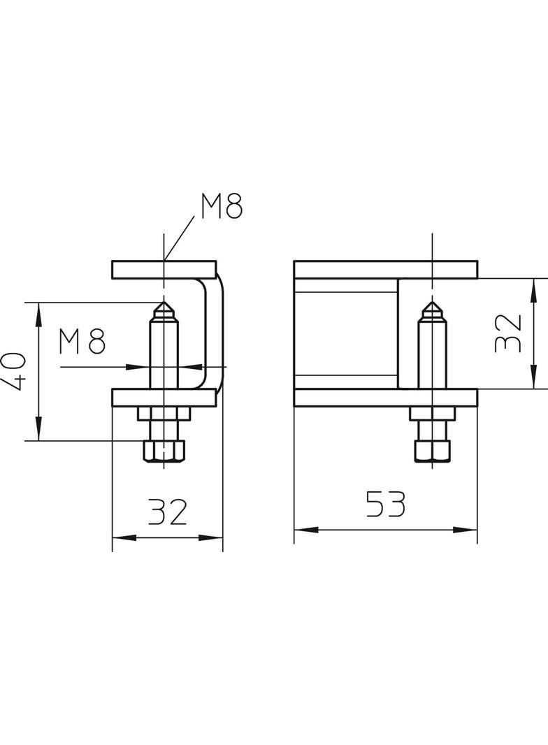 KLL 32 VA4301, Zacisk
