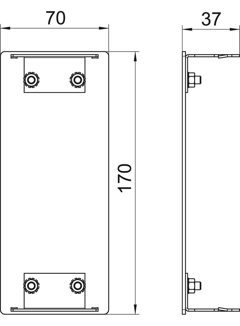 GA-ET70170RW, Końcówka z perforacją