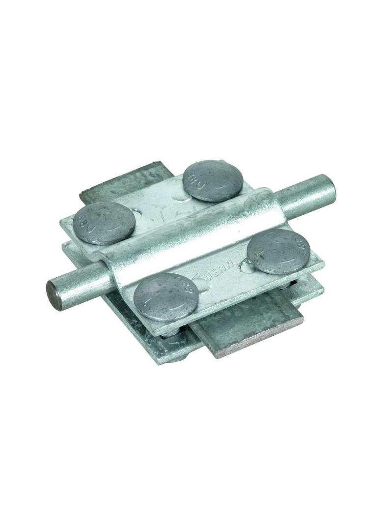 Zacisk krzyżowy St/tZn f. Rd 8-10/płask. 30 mm, płask. 30/30 mm bez przekładki