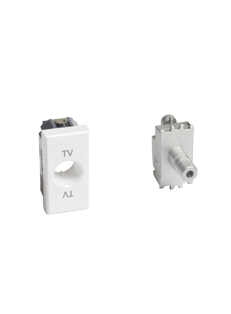 AXOLUTE - GNIAZDO TV-SAT TYP  F  - 1 MODUŁ, Bticino