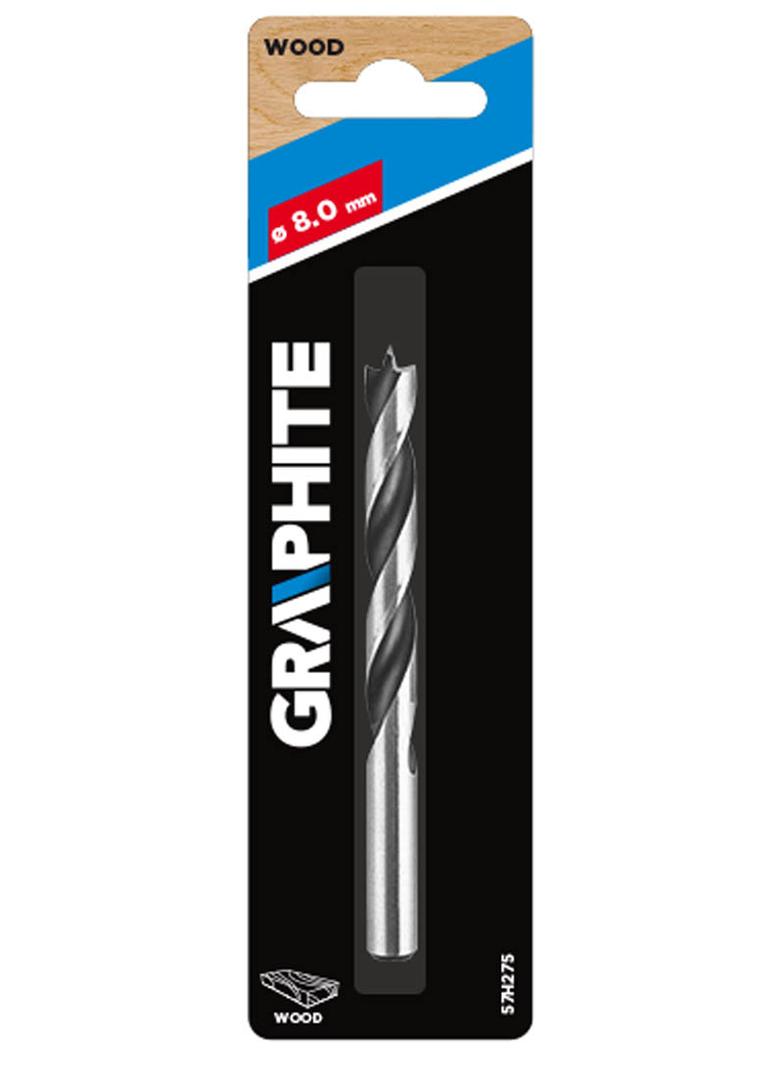 Wiertło do drewna spiralne, 8 x 110 mm