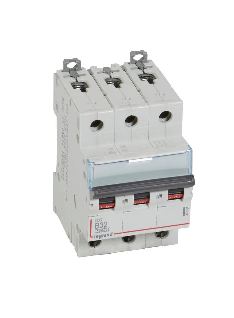 Wyłącznik Nadprądowy S 303 3P B32A 6kA DX3 407564 LEGRAND