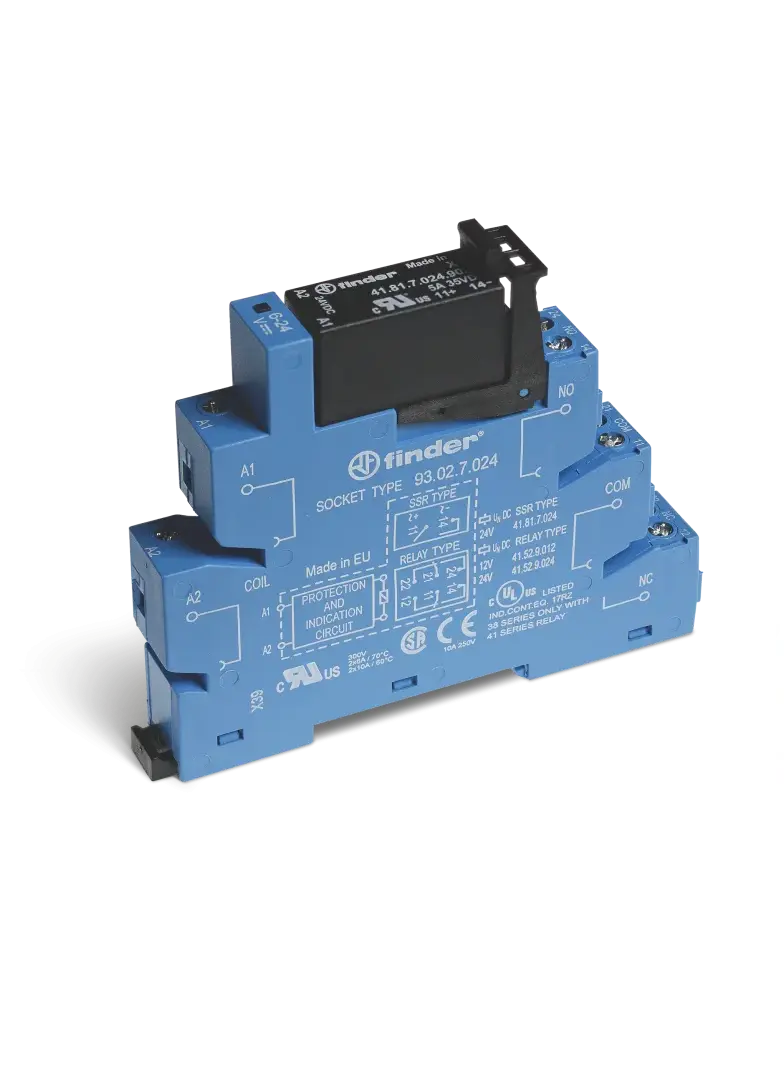 Przekaźnik interfejsowy SSR 1 Z; 3A; ster. 24V AC/DC; wyjście 12…275V AC, 38.31.0.024.8240
