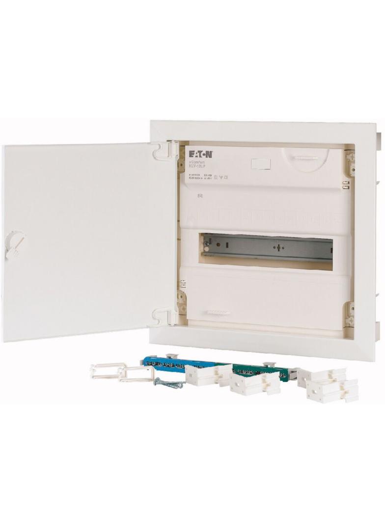 KLV-12UPS-F Rozdzielnica modułowa podtynkowa płaska 1x12 kl.II IP30 zawiera listwy N/PE 178814 EATON