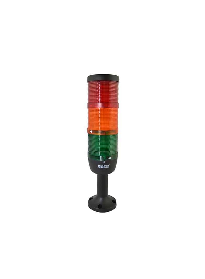 Kolumna kompletna 70mm/3 człony/24V/czerwony-żółty-zielony