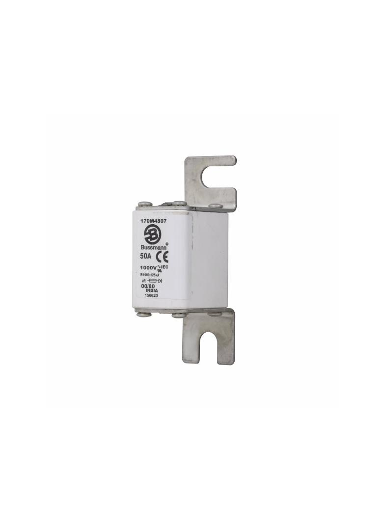 50A 1000V 00/80 aR INDICATOR FUSE Wkładka szybka 50A AC 1000V rozmiar 00 30x47x98 mm aR DIN 170M4807
