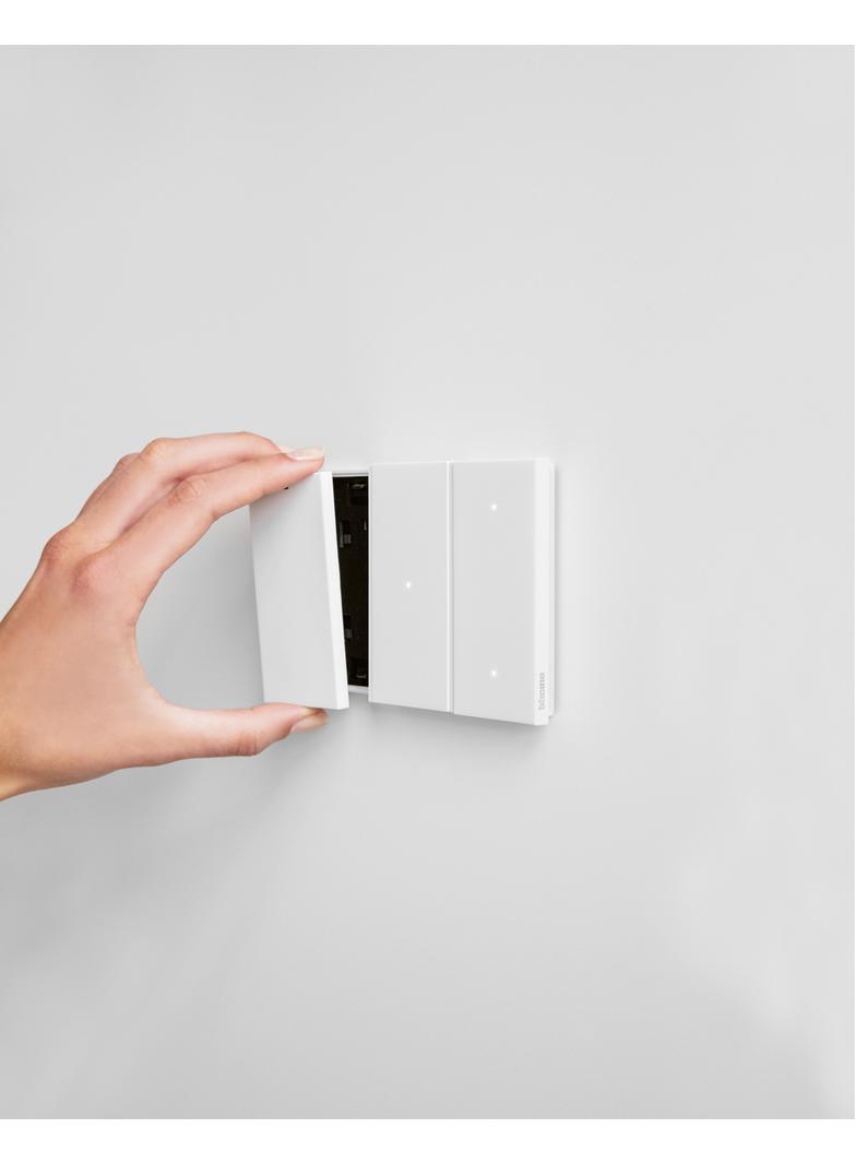 LIVING NOW 'MY HOME' - STEROWNIK DOTYKOWY UNIWERSALNY - 1 MODUŁ - BIEL, Bticino