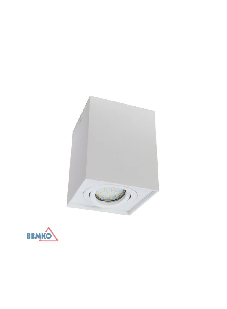 OPRAWA DOWNLIGHT ORTAL REGULOWANA 96x96 GU10 MAX. 1x50W BIAŁA