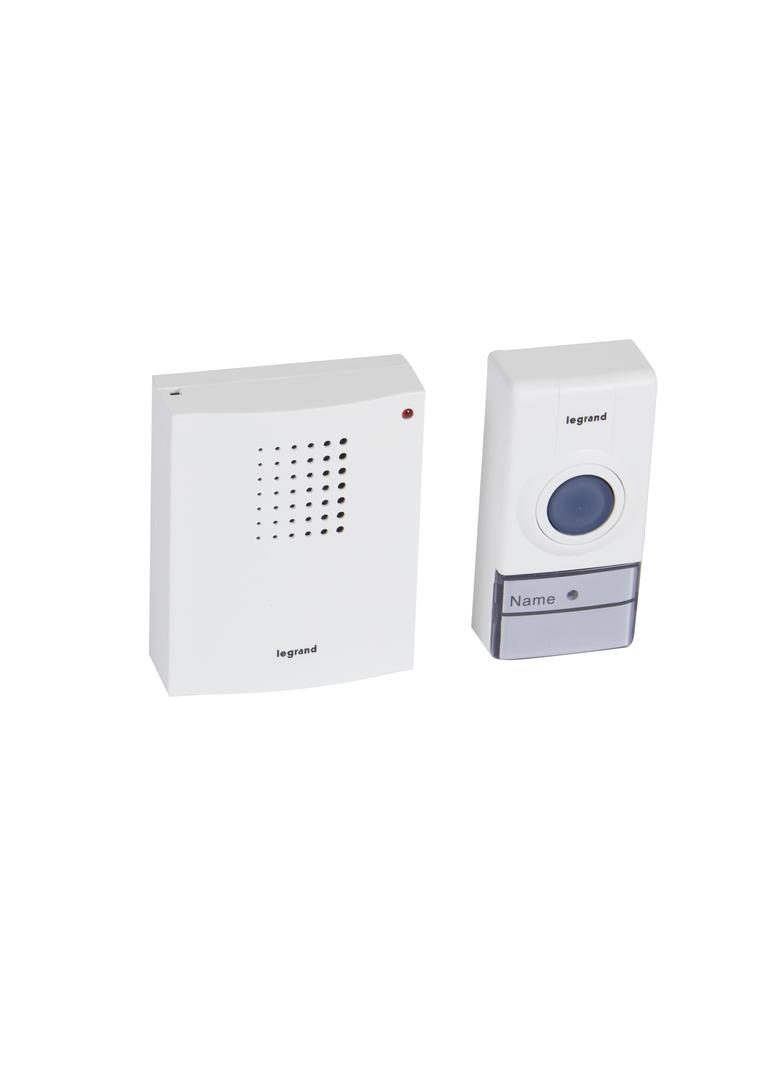 Zestaw Dzwonkowy Bezprzewodowy Essential - Biały 094250 LEGRAND