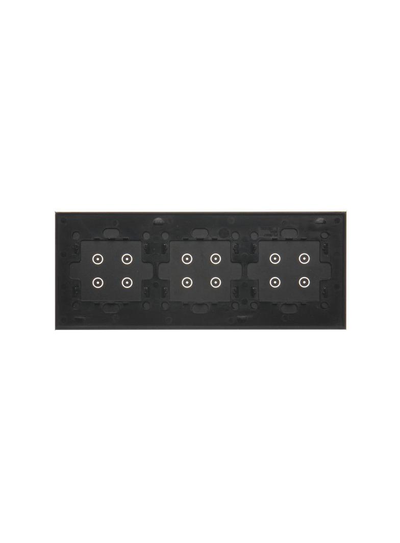 Simon 54 Touch Panel dotykowy S54 Touch 3 moduły 4 pola dotykowe + 4 pola dotykowe + 4 pola dotykowe zastygła lawa DSTR3444/73 KONTAKT