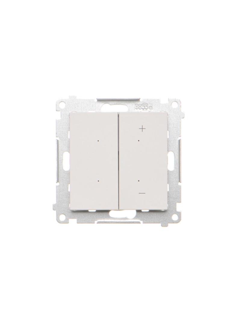 Simon 55 DIMMER – Ściemniacz do LED ściemnialnych klawiszowy Czarny mat TESL1W.01/149 KONTAKT