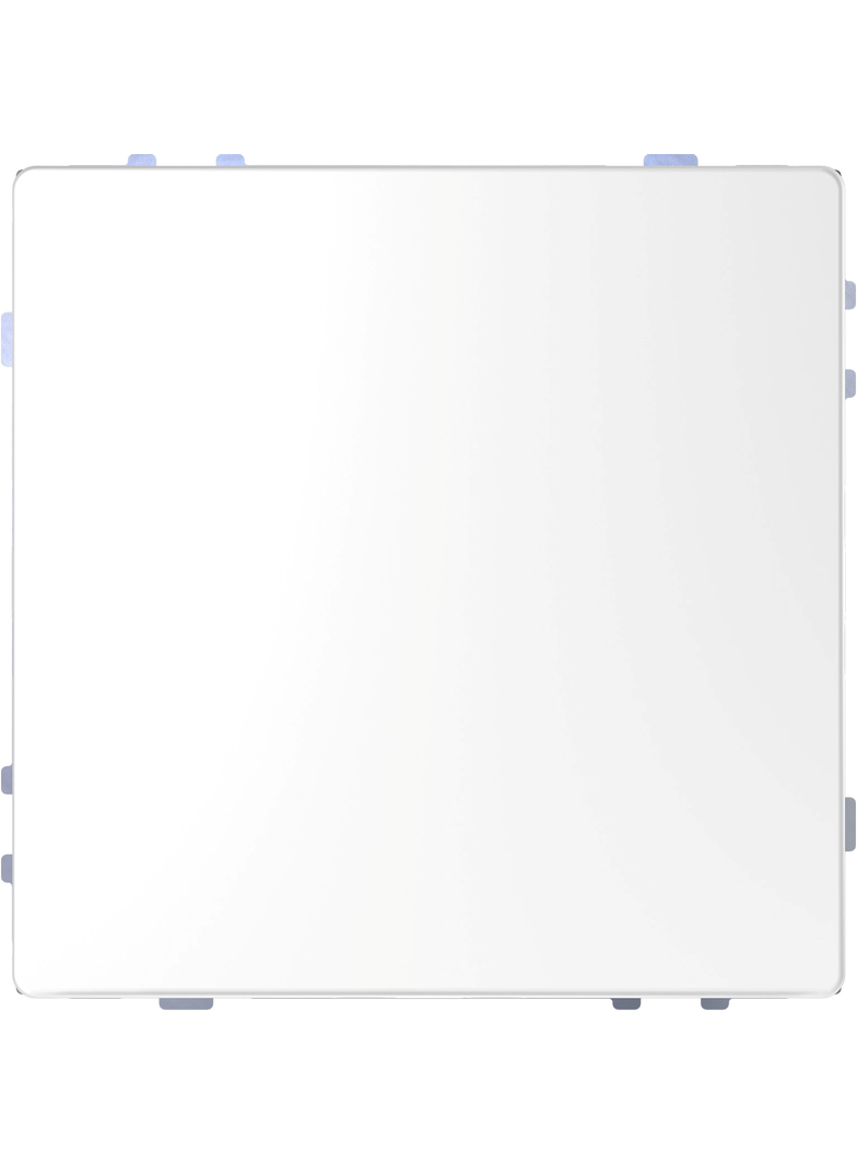 Przycisk KNX Pro T, System Design, biel lotos, funkcja 1-4 przycisków, z czujnikiem temperatury