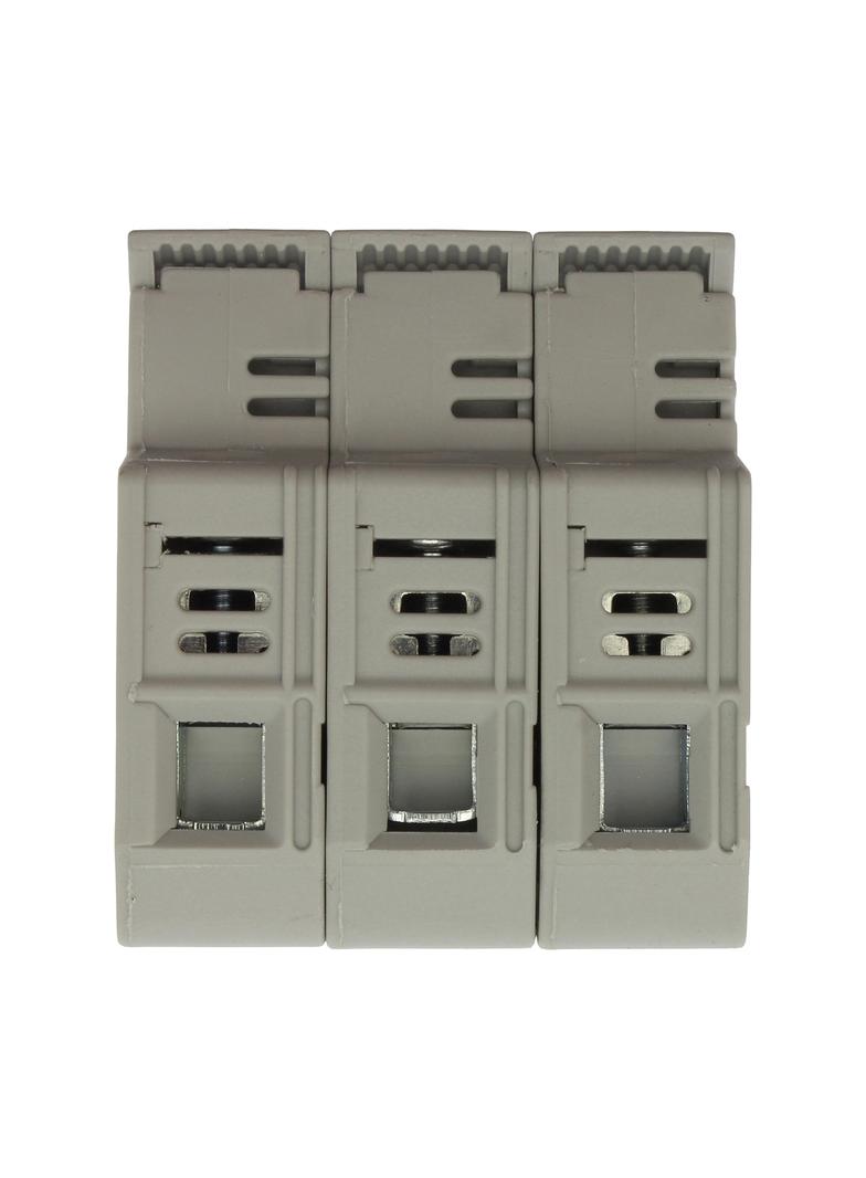 3Pole 30A 600V MFH For 10X38 Class CC Podstawa wkładki cylindrycznej 10x38 3P 32A 690VAC std. UL CHC