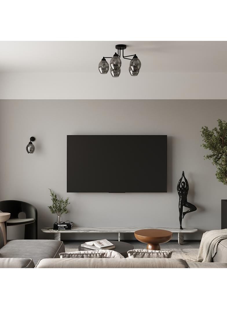 Sollux Żyrandol FILLAN 3 czarny SL.1144