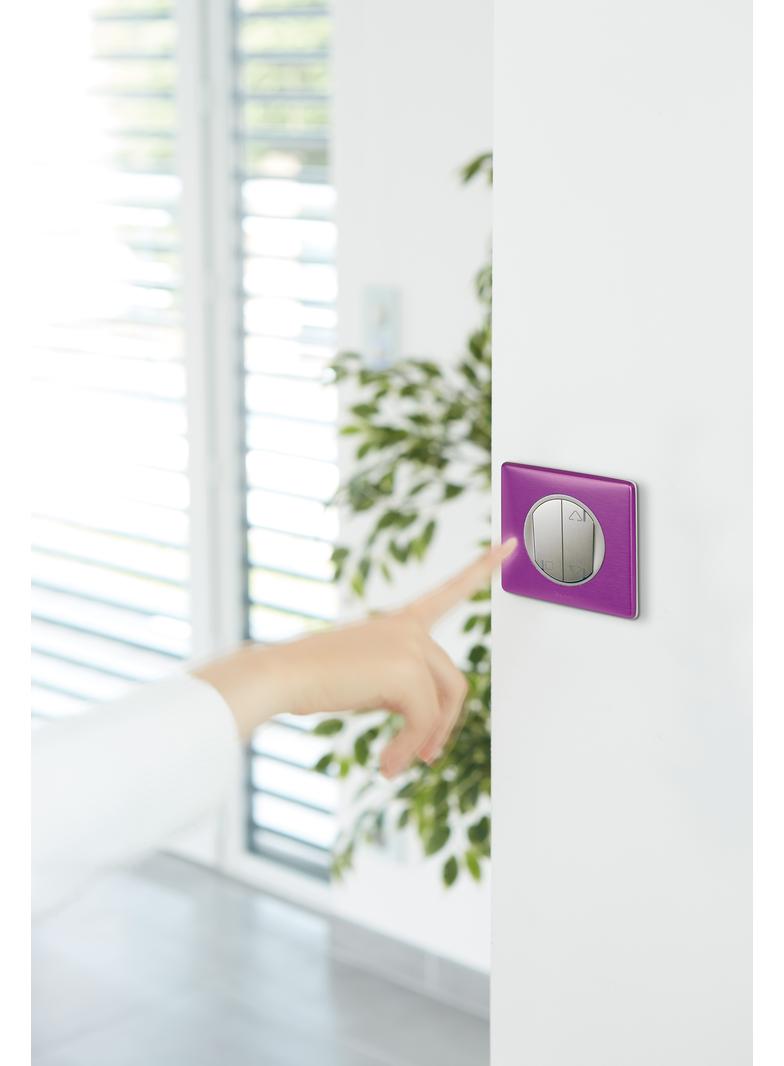 MY HOME SCS CELIANE - KLAWISZ LEWY/PRAWY GÓRA-DÓŁ TYTANOWY, Legrand