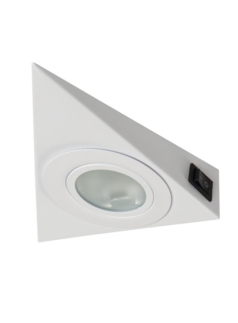 ZEPO LFD-T02/S-W Oprawa podszafkowa z wyłącznikiem ZEPO LFD-T02/S-W G4 kolor biały 36633 KANLUX