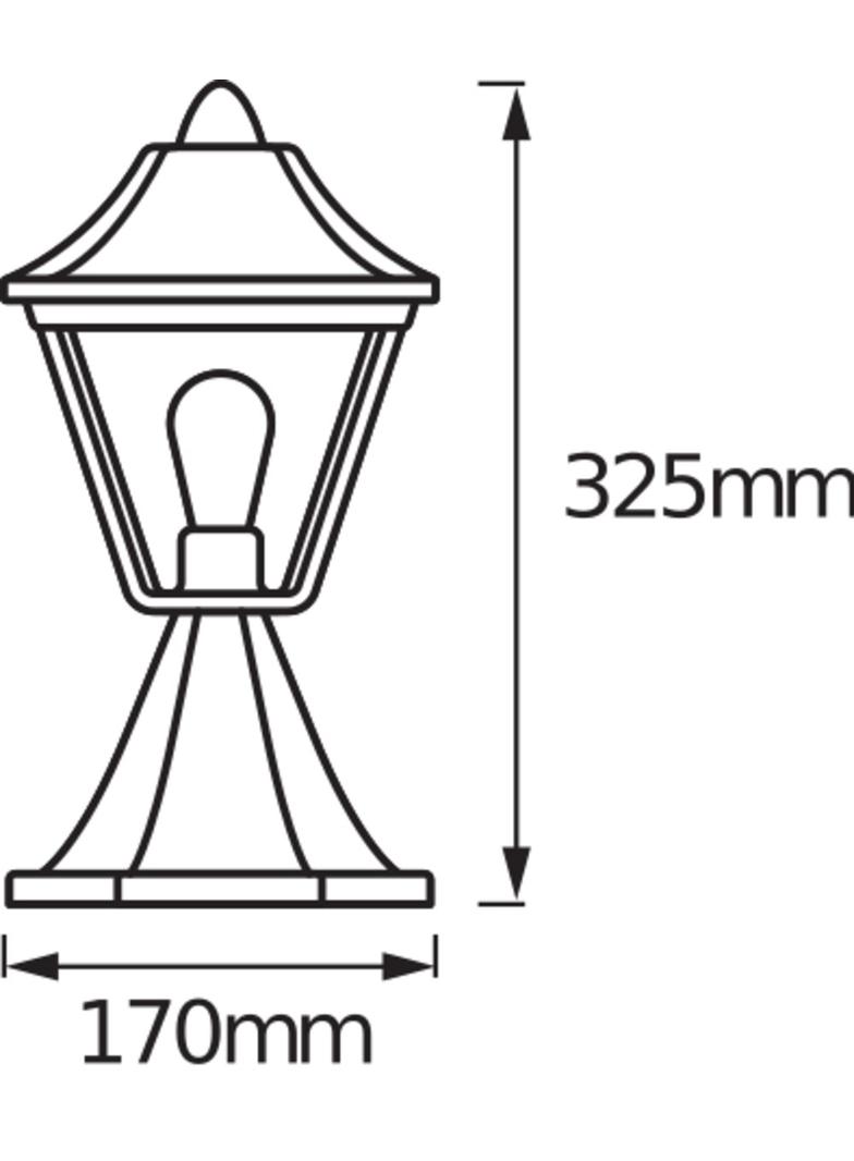 ENDURA® CLASSIC TRADITION ALU 330 E27 GD Oprawa zewnętrzna
