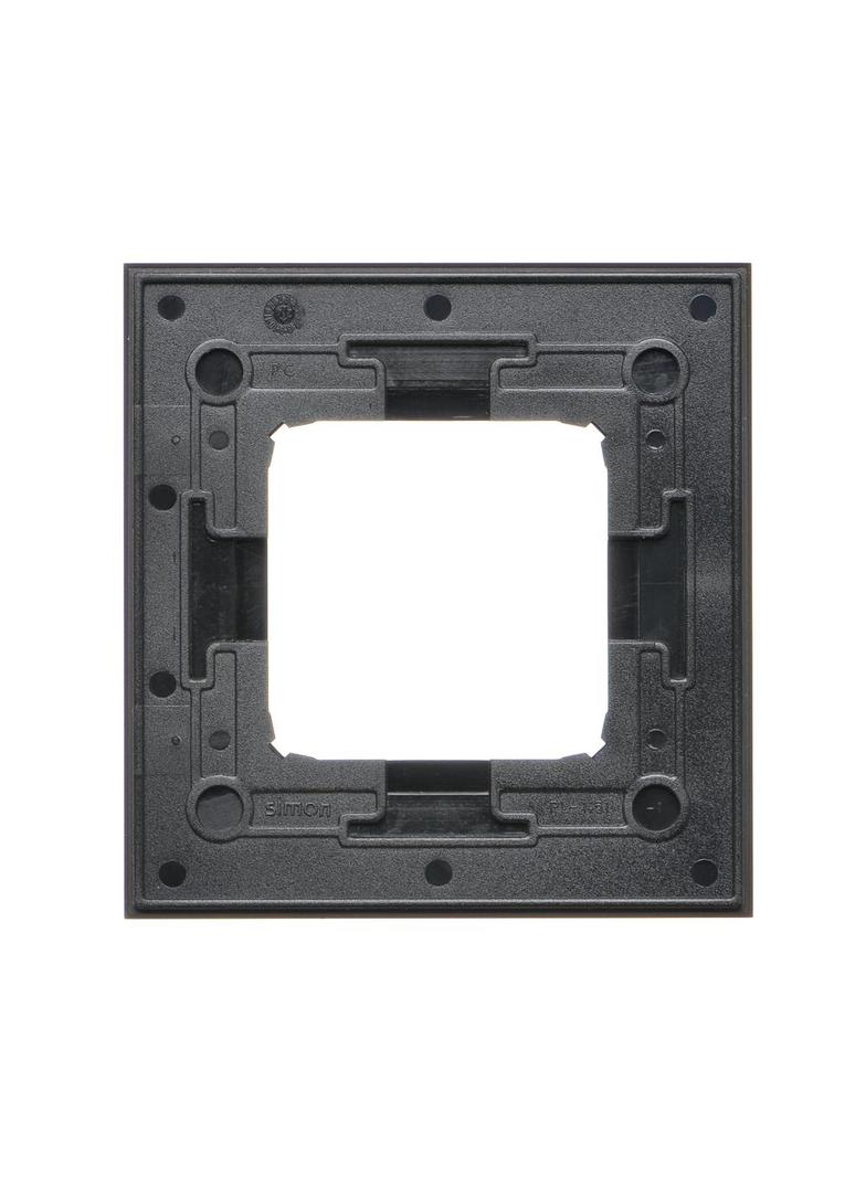 Simon 54 NATURE WMDZ-0110xS-083 Ramka 1-krotna Nature-Metal, INOX DARK, IP20/IP44. (IP44-należy zast DRN1/83 KONTAKT