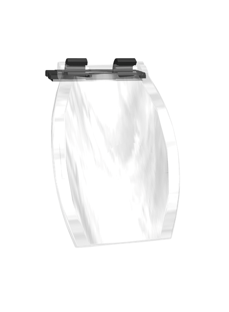 Harmony XB5S Osłona ochronna do przełączników biometrycznych, Przezroczysta