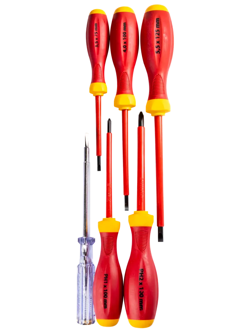 Zestaw wkrętaków izolowanych 1000V VDE 6cz MN-11-070 RAWLPLUG