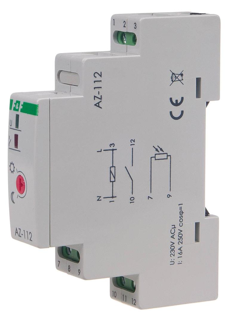 AUTOMAT ZMIERZCHOWY I=16A, ZEWNĘTRZNA SONDA HERMETYCZNA ?10, 1 MODUŁ