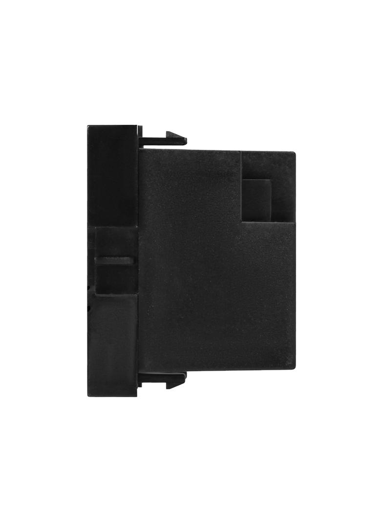 NOEN USB x 2 podwójny port modułowy 45x45mm z ładowarką USB 2,1A 5V DC czarny OR-GM-9010/B/USBX2 ORN