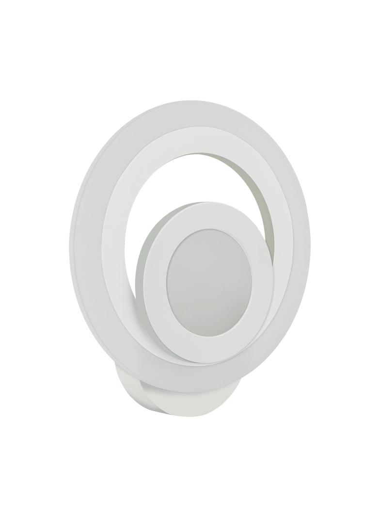 Oprawa lampa dekoracyjna kinkiet LED 14 W ORBIT LED WHITE neutralna 04028 IDEUS