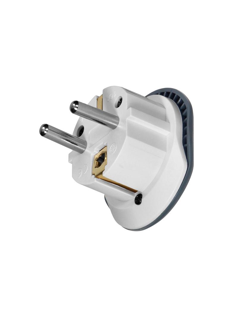 Adapter podróżny - Go to Europe, 230V/13A, uniwersalne gniazdo, wtyczka Uni-Schuko, szary TA-5 ORNO