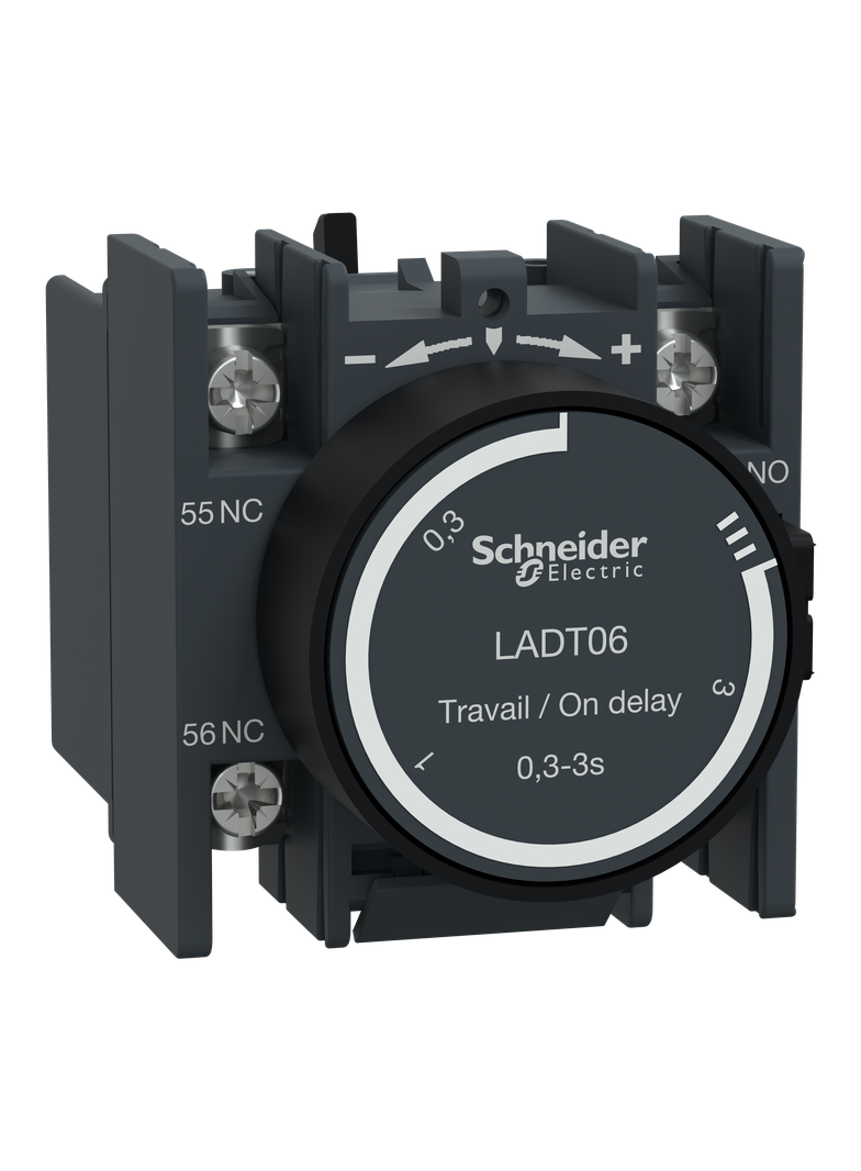 Blok styków pomocniczych wyprzedzających 0,1-3s TeSys 1NO 1NC zaciski śrubowe
