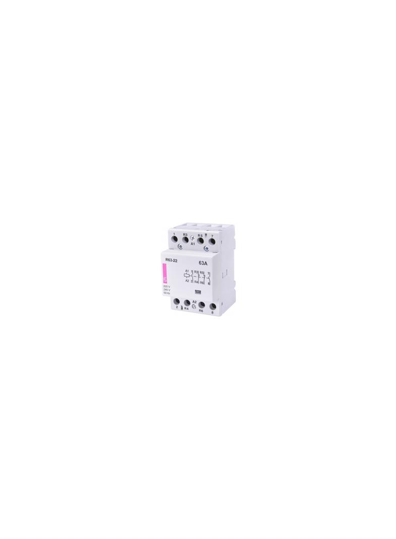 Stycznik modułowy 63A 2Z 2R 3M 4P R 63-22 230V 002463470 ETI