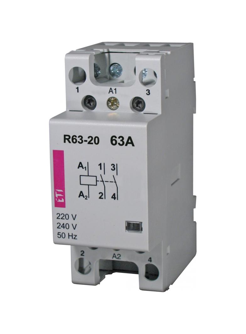 Stycznik modułowy 63A 1Z 1R 2M 2P R 63-11 24V 002463485 ETI