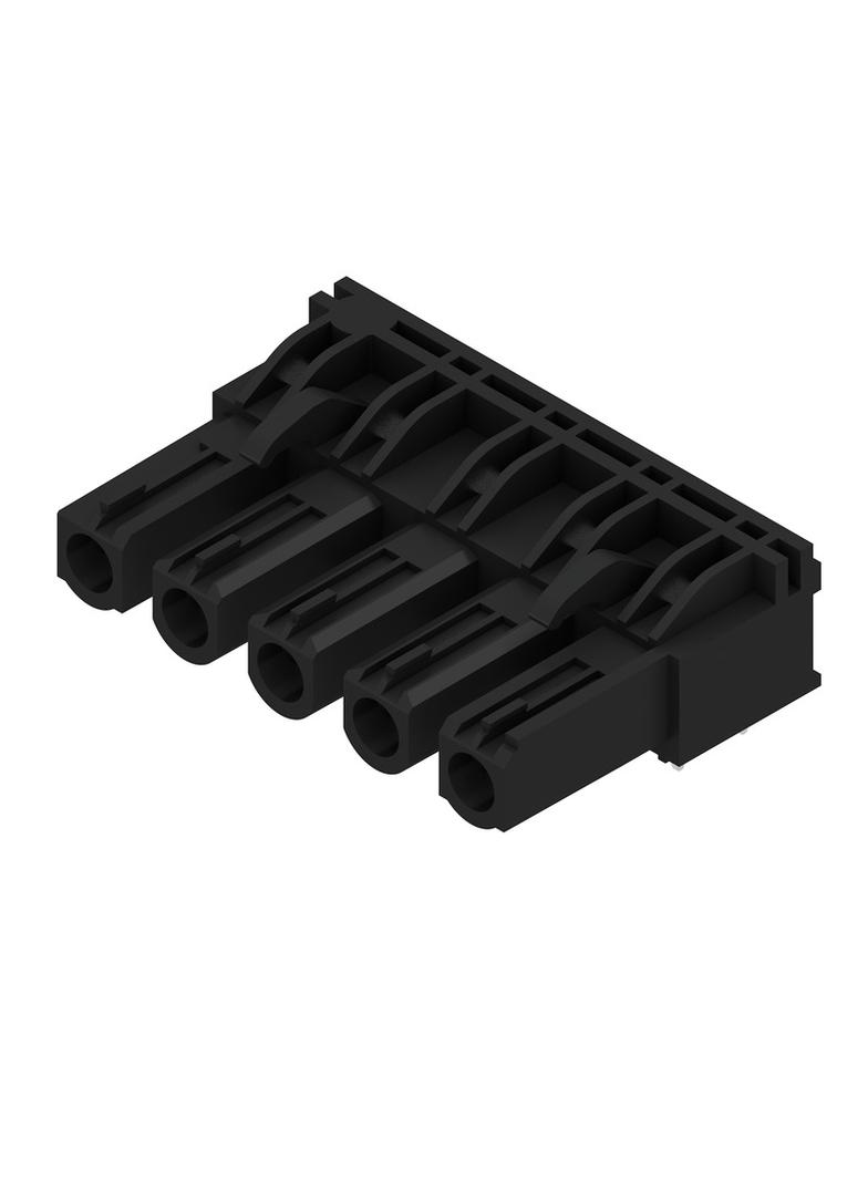 BLL 7.62HP/05/90 3.2SN BK BX Wtyki PCB (złącza płyty), 7.62 mm, Liczba biegunów: 5, kąt odejścia: 90° /48szt./ 1043260000 WEIDMÜLLER