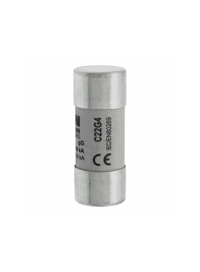 CYLINDRICAL FUSE 22 x 58 4A GG 690V AC Wkładka cylindryczna 22 x 58mm 4A GG 690V AC C22G4 EATON