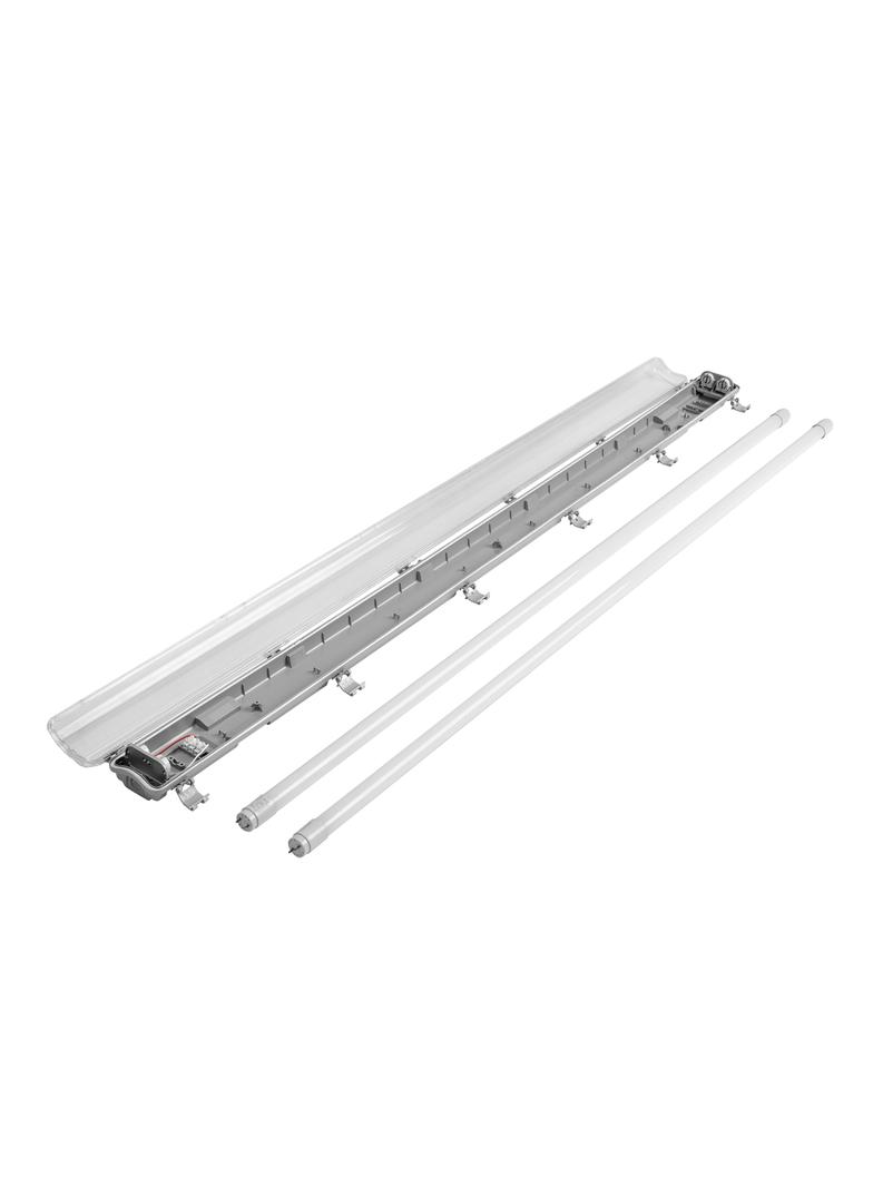 VUMBI II T8 LED 2*22W oprawa hermetyczna pod T8 LED, 4400lm, IP65, 4000K, oprawa zawiera świetlówki DS-4 ORNO