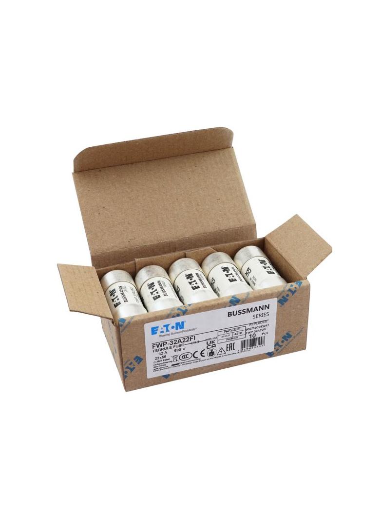 32A 690V 22X58 INDICATED 22 X 58MM 32A 690V 22X58 cylindryczna do półprzewodników wybijak 22 X 58MM