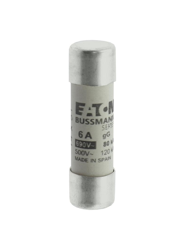 CYLINDRICAL FUSE 14 x 51 6A GG 690V AC Wkładka cylindryczna 14 x 51mm 6A GG 500V AC C14G6 EATON