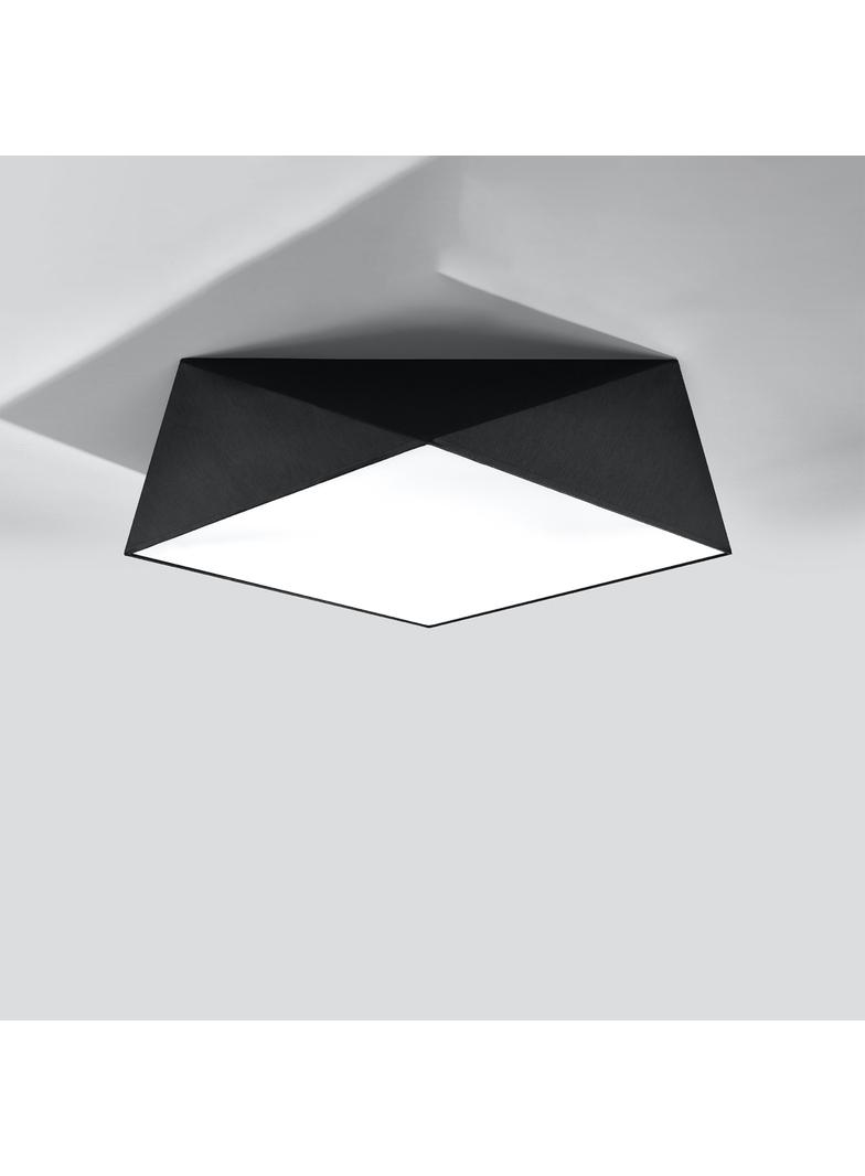 Sollux Plafon HEXA 45 czarny SL.0693