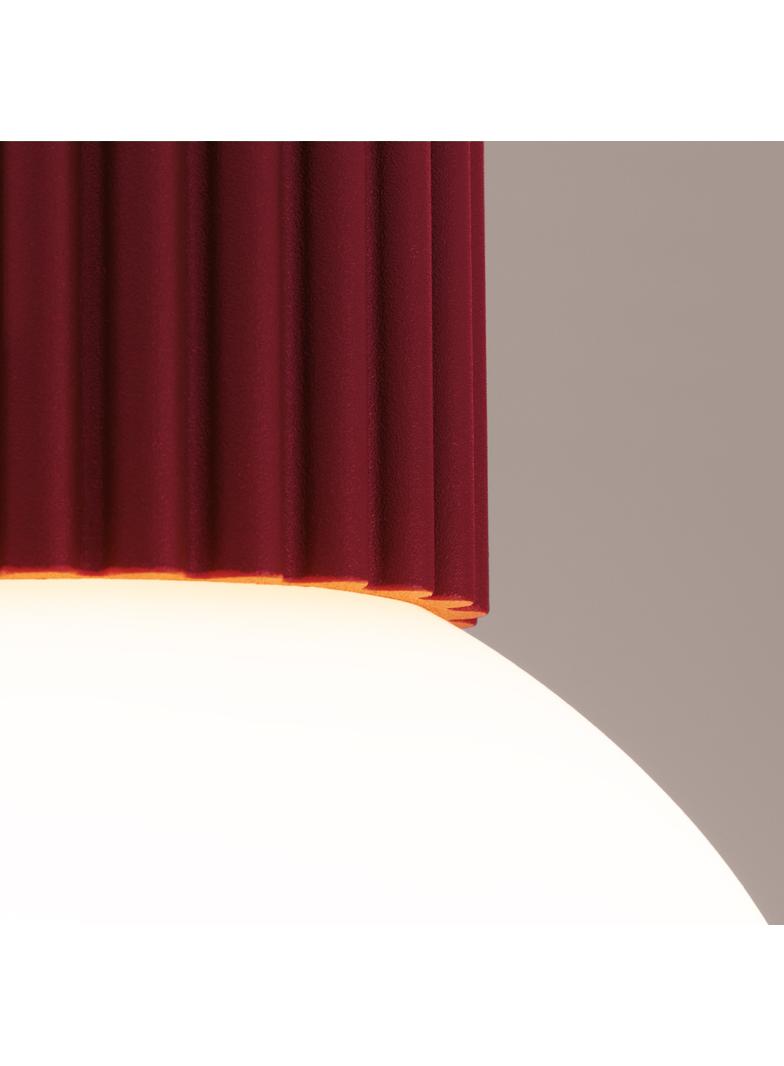 Plafon HALO burgund IP44
