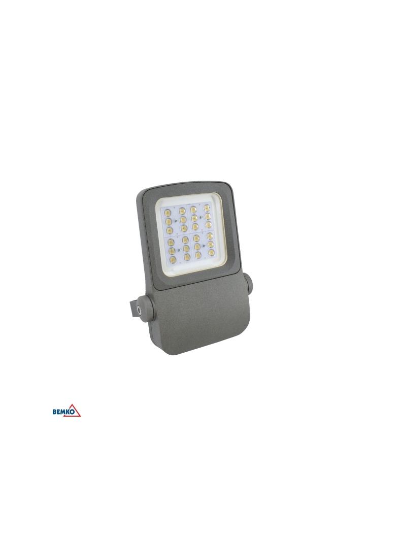 NAŚWIETLACZ LED CAMPUS 60W 3000K 8400lm IP66 90X90 SZARY