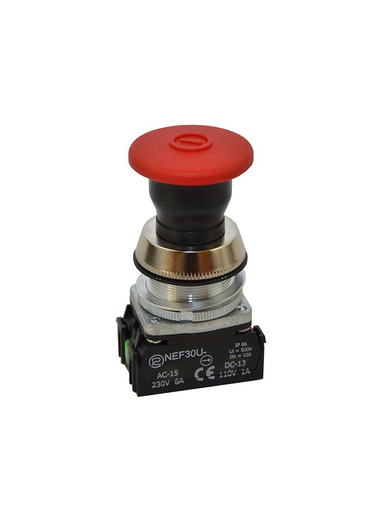 Przycisk NEF30-UDRXY czerwony