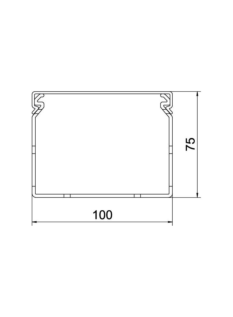 LKVH N 75100, Kanał grzebieniowy 75100