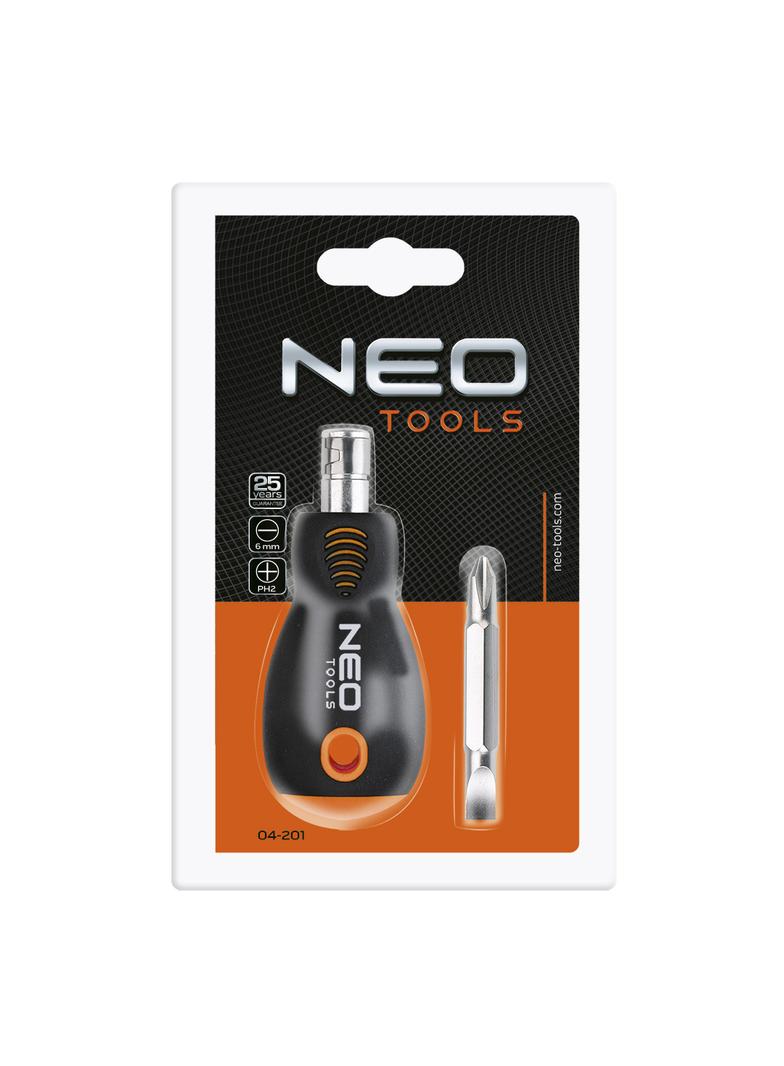 Wkrętak odwracalny płasko-krzyżowy 6.0 mm x PH2, SvCm