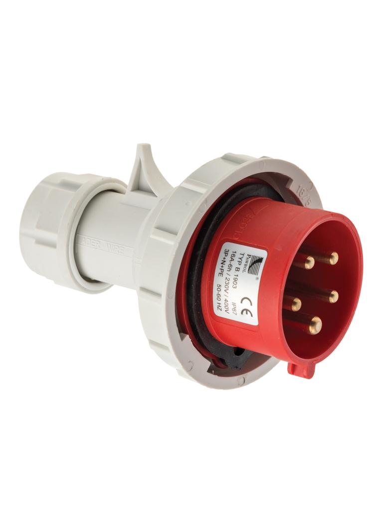 wtyczka siłowa 16A 5P IP67