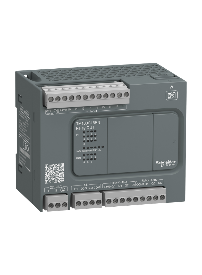 Sterownik M100, 9 we/7 wy przekaźnikowych, 220VAC