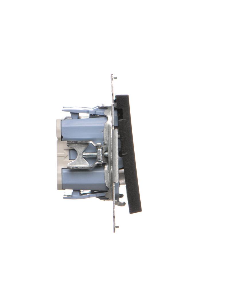 Simon 55 Przycisk zwierny podwójny zwierny bez piktogramu – osobne podświetlenie dla każdego klawisz