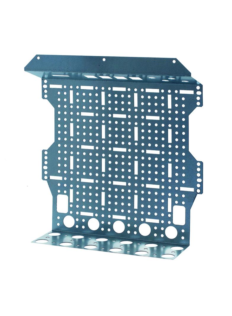 Płyta montażowa perforowana pod gniazdko i 4 adaptery RJ PM2x12RJ 001101350 ETI