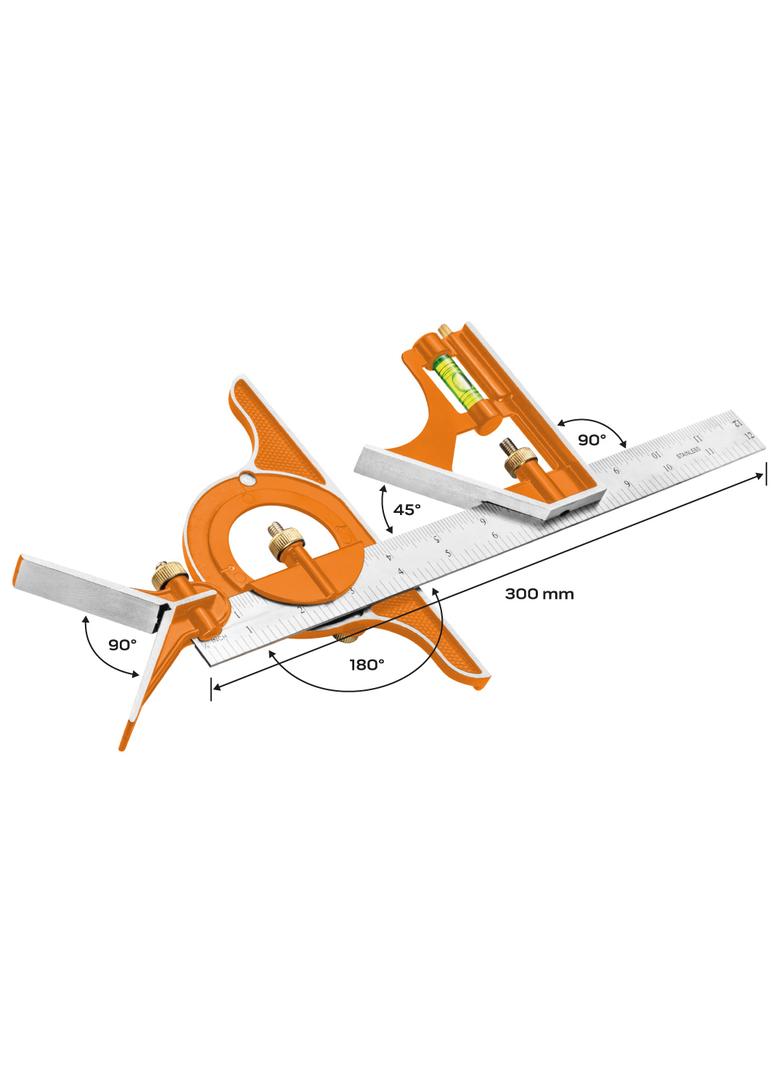 Kątownik wielofuncyjny 30 cm