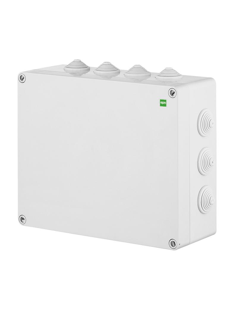 INDUSTRIAL Puszka n/t 342x282x165 z 14 dławicami