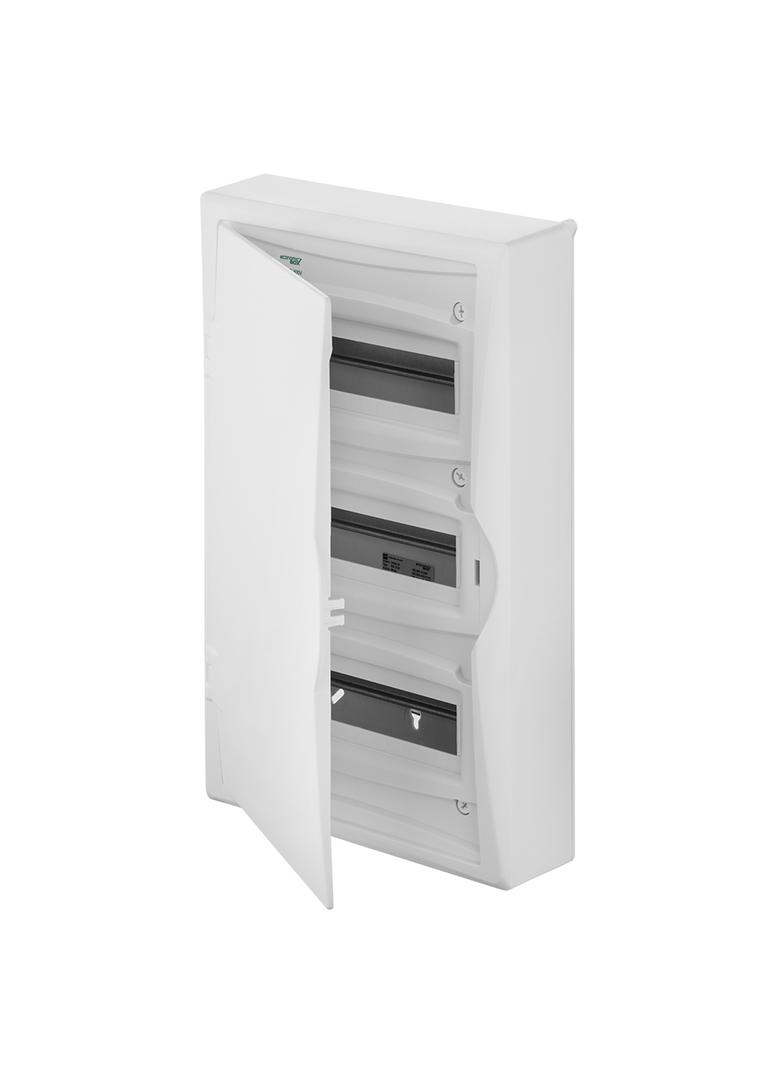 ECONOMIC BOX RN 3/36 drzwi białe (N+PE) IP 40